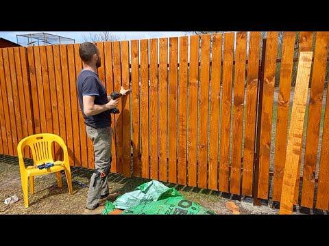 27. Wood Fence/Деревянный забор